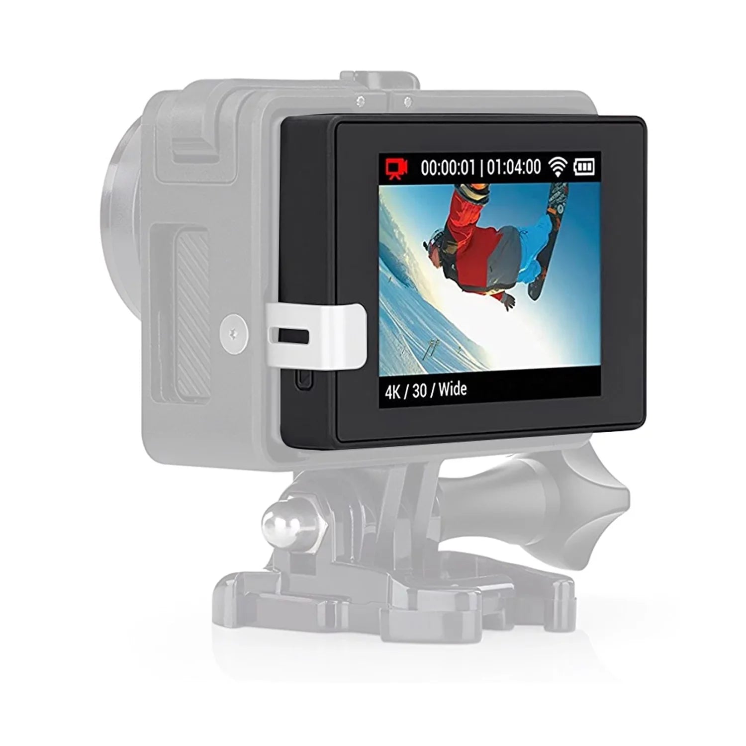 GoPro LCD Touch Screen BacPac ALCDB-301 fits Hero 3, 3+, 4 Extrernal Display for GoPro Display Monitor Viewer