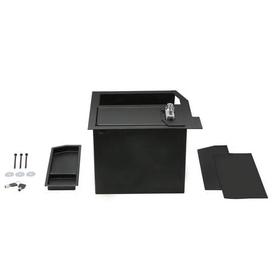 KOJEM Center Console Gun Safe Storage Box Vault Compatible with 2007 - 2013 Tundra, 2008 - 2021 Sequoia