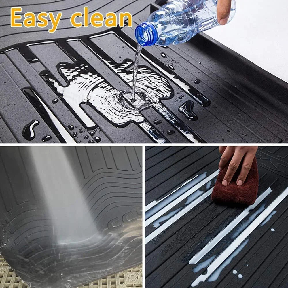 Car Rear Trunk Liner Cargo Mat Carpet for RAV4 2006-2012 Easy to Install