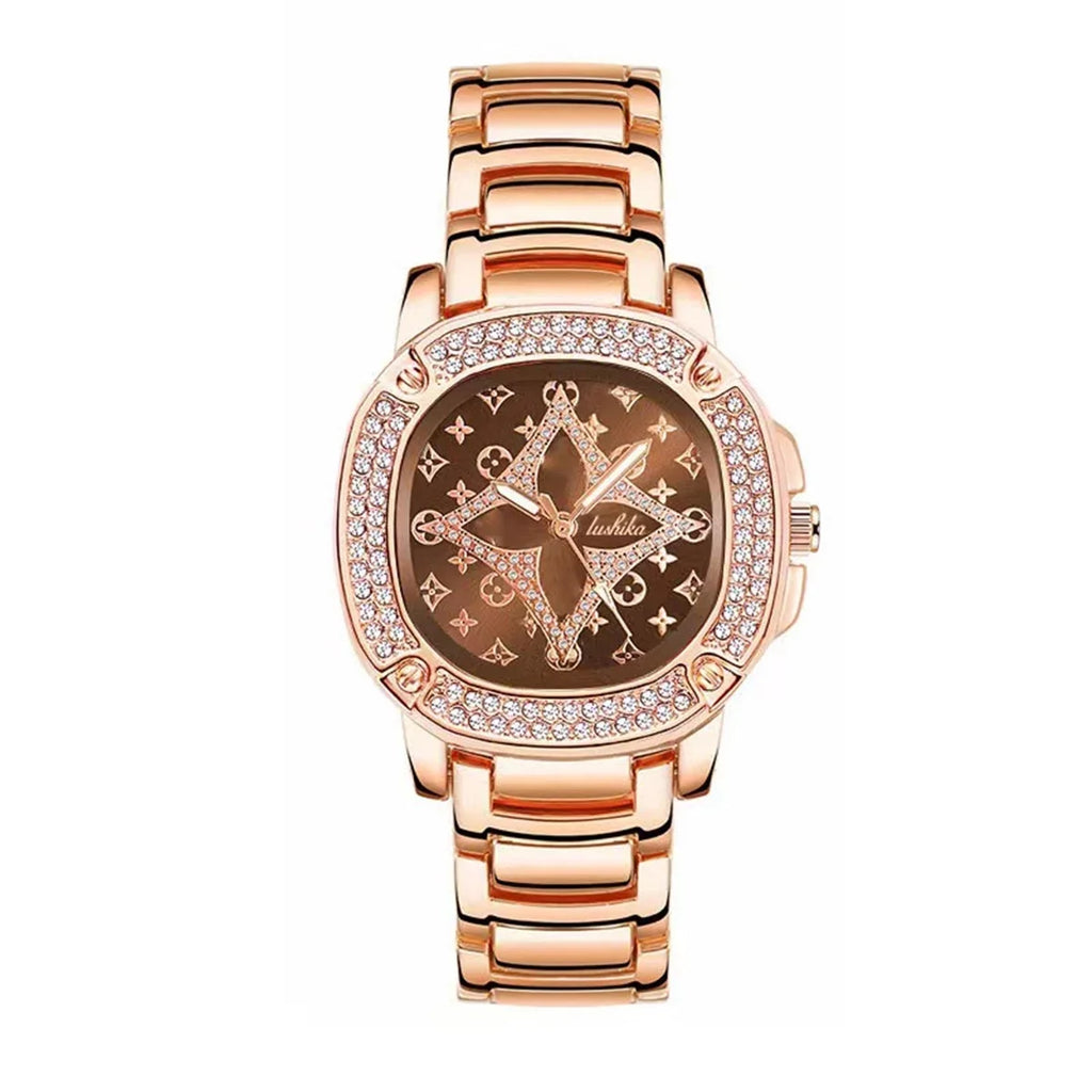 RICORTS Back To School Supplies Sale Women's Rose Gold Tone Bracelet Watch Christmas Day Gift