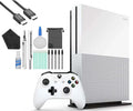 Xbox OneS 1TB Gaming Console White with HDMI Cleaning Kit