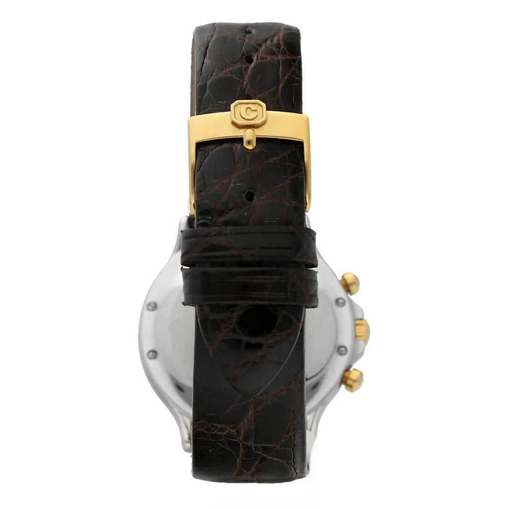 Chopard 8144 Chronograph Two Tone 18K Gold/Steel Quartz Classic Men's Watch W/B