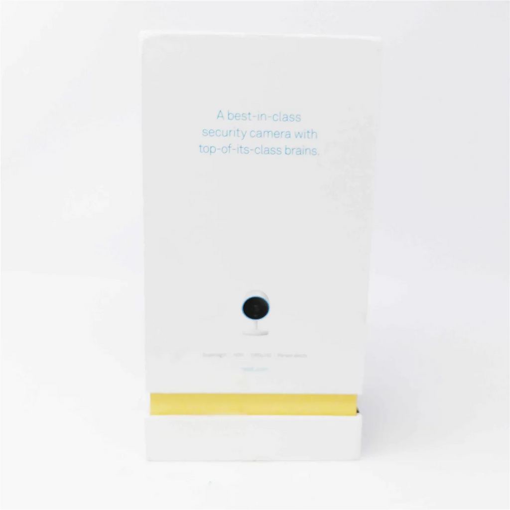 Open Box Nest NC3100US Cam IQ Indoor Wi-Fi Security Camera - White