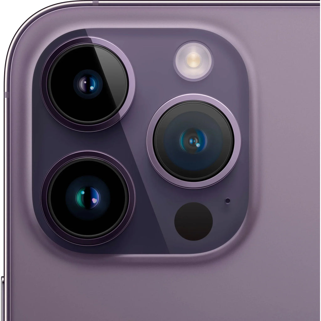Pre-Owned iPhone 14 Pro Max 256GB GSM / CDMA Unlocked Smartphone - Deep Purple Refurbished-Good