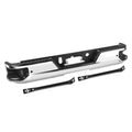DNA Motoring STEPBUM-10068 For 2019-2023 Silverado Sierra Chrome Rear Step Bumper With Parking Sensor Holes