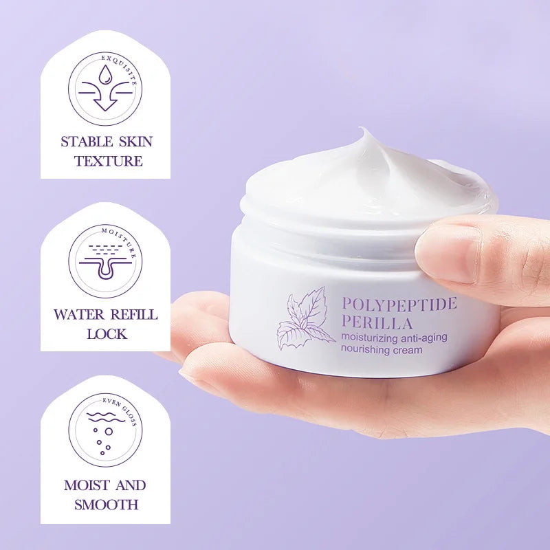 Polypeptide Perilla Extract Facial Skin Care Sets & Kits - Comprehensive 5Pcs Skincare Kit for Women
