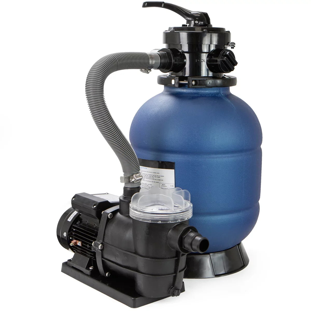 13" inch Sand Filter 4 Way Valve with 3/4 Pool Pump Above Ground Pool with Stand Set