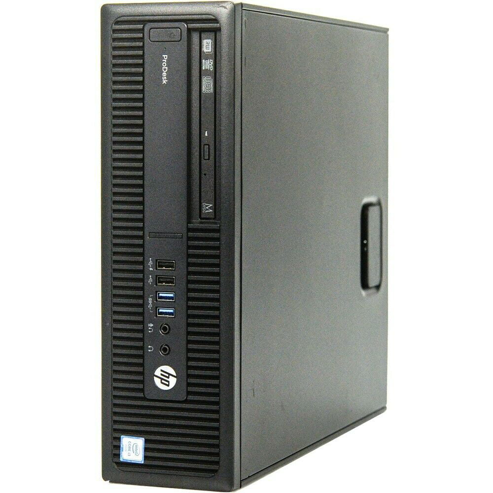 Restored 600 G2 Desktop Computer Pentium G4400 3.3GHz CPU 8GB Ram, 500GB HDD, Keyboard & Mouse, WiFi, DVD, Win10 Pro PC (Refurbished)