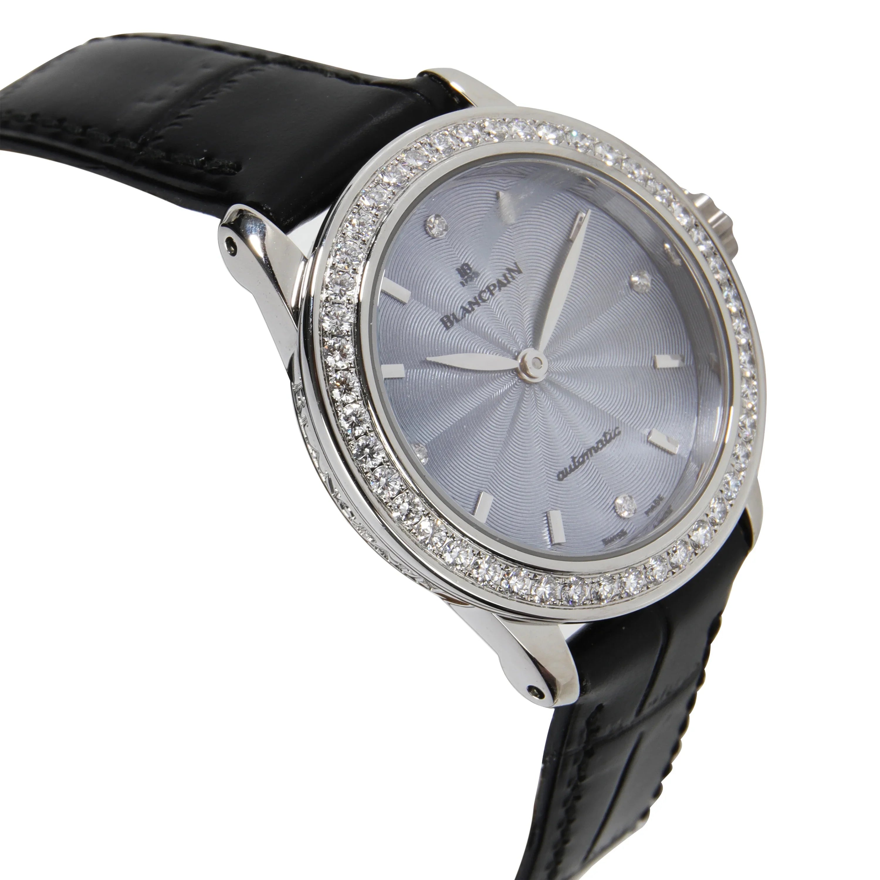 Blancpain Léman 2102 Women's Watch in Stainless Steel Pre-Owned
