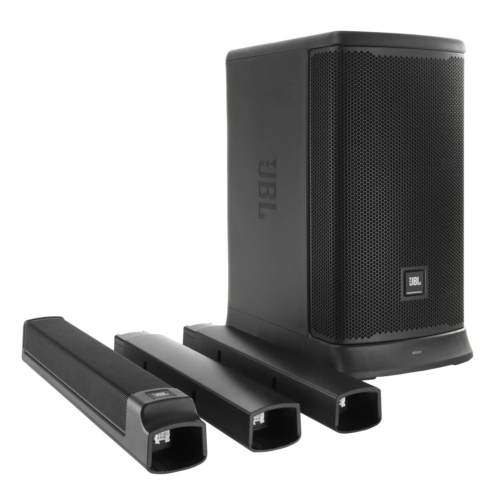 JBL Professional EON ONE Mk2 All-In-One Rechargeable Column-Speaker Personal PA System with Shure SM58 Vocal Microphone Package