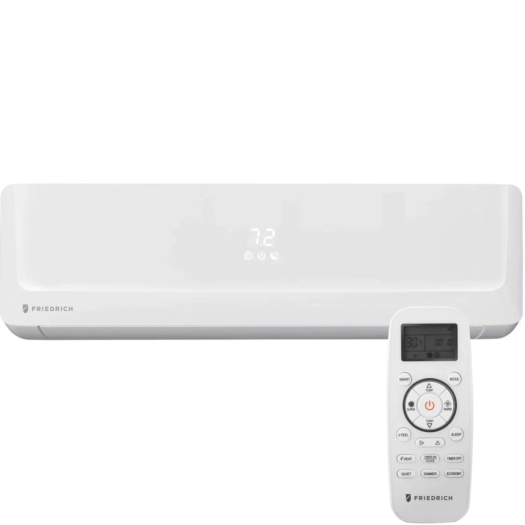 Friedrich 24000 BTU Floating Air Pro Tri-Zone Mini Split Air Conditioner with Heat Pump Bundle with Floating Air Pro Indoor 9000 BTU Air Conditioner and Heating