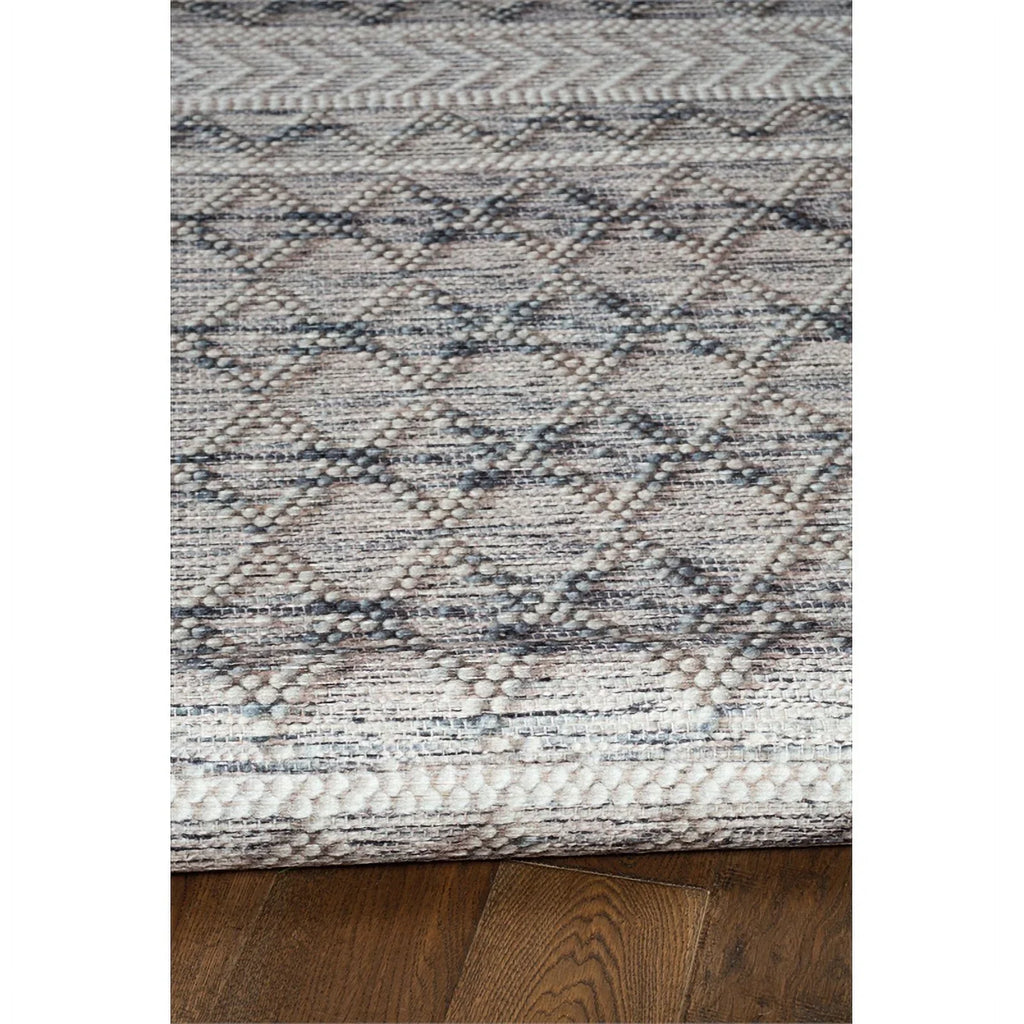 Linon Marion Macomb Polyester 8' x 10' Area Rug in Cream