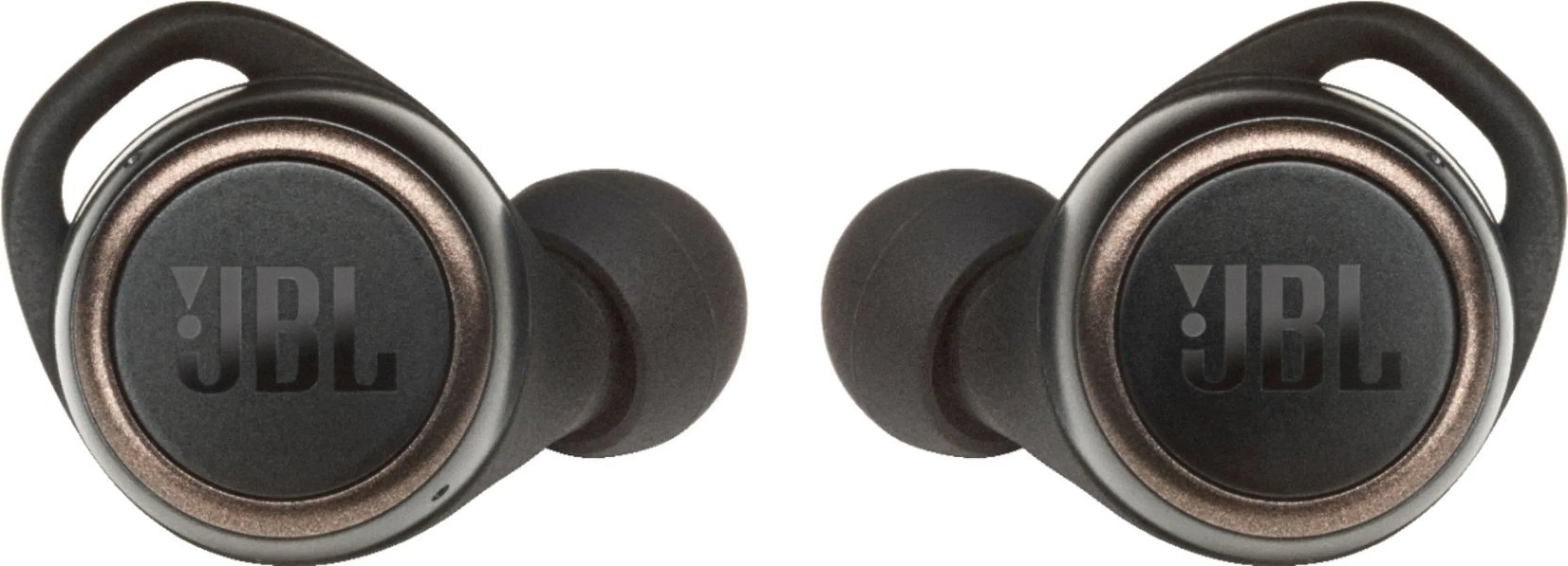 Restored JBL Live 300TWS True Wireless In-Ear Bluetooth Headphones - Dark (Refurbished)