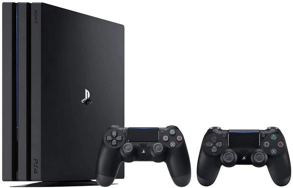 PlayStation 4 Pro Console Bundle (2 Items): PS4 Pro 1TB Console and an Extra PS4 Dualshock 4 Wireless Controller - Jet Jet