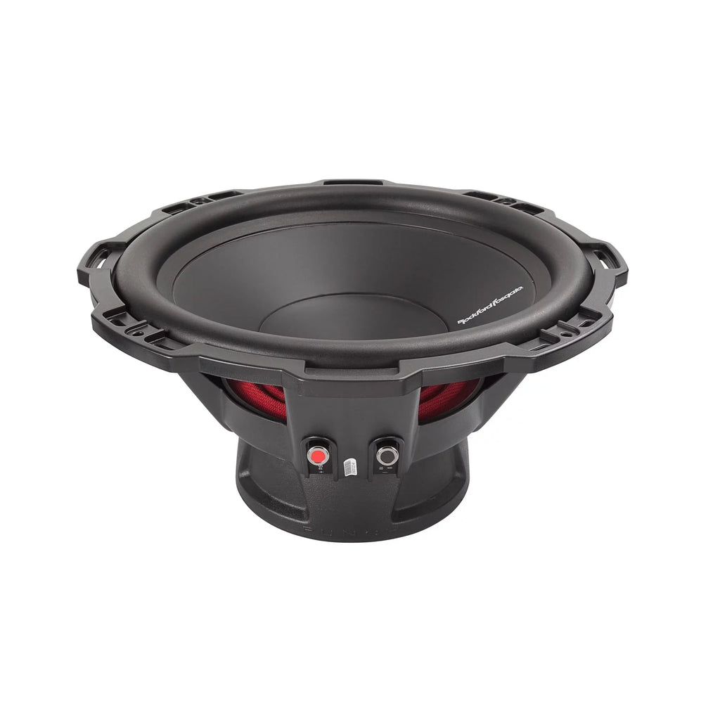 Rockford Fosgate - Two P1S4-12 12" Subwoofers - SVC (4-Ohm), 250 Watts Rms, 500 Watts Peak