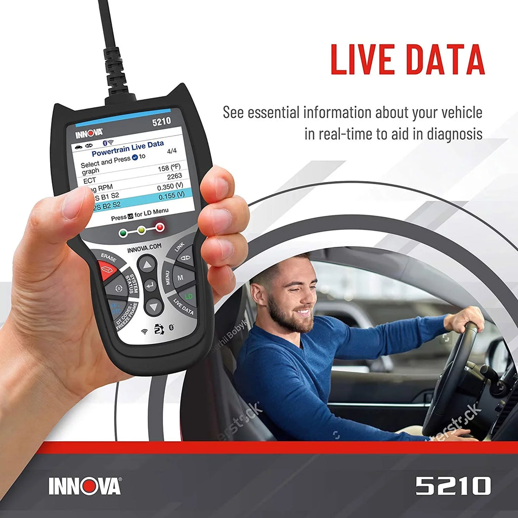 INNOVA 5210 CarScan Advisor Bluetooth Code Reader Automotive Diagnostic Tool