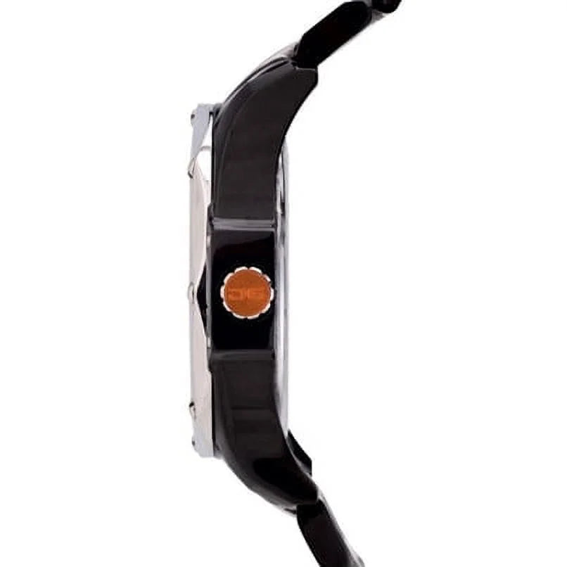 JG5600-21 Men's Watch Chronograph Dark Dial With Integrated Dark Silicone Strap