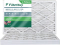 Filterbuy 20x36x1 MERV 13 Pleated HVAC AC Furnace Air Filters (4-Pack)
