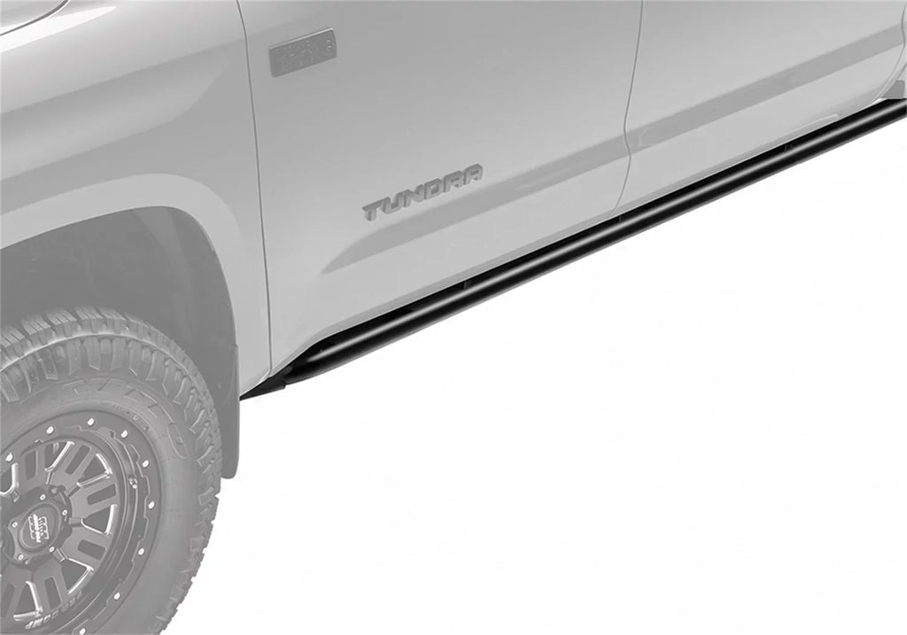 N-Fab by RealTruck Rkr Rails | Textured Dark | T074Rkrccr | Compatible with 2007-2021 Tundra Crewmax All Beds, SRW Gas