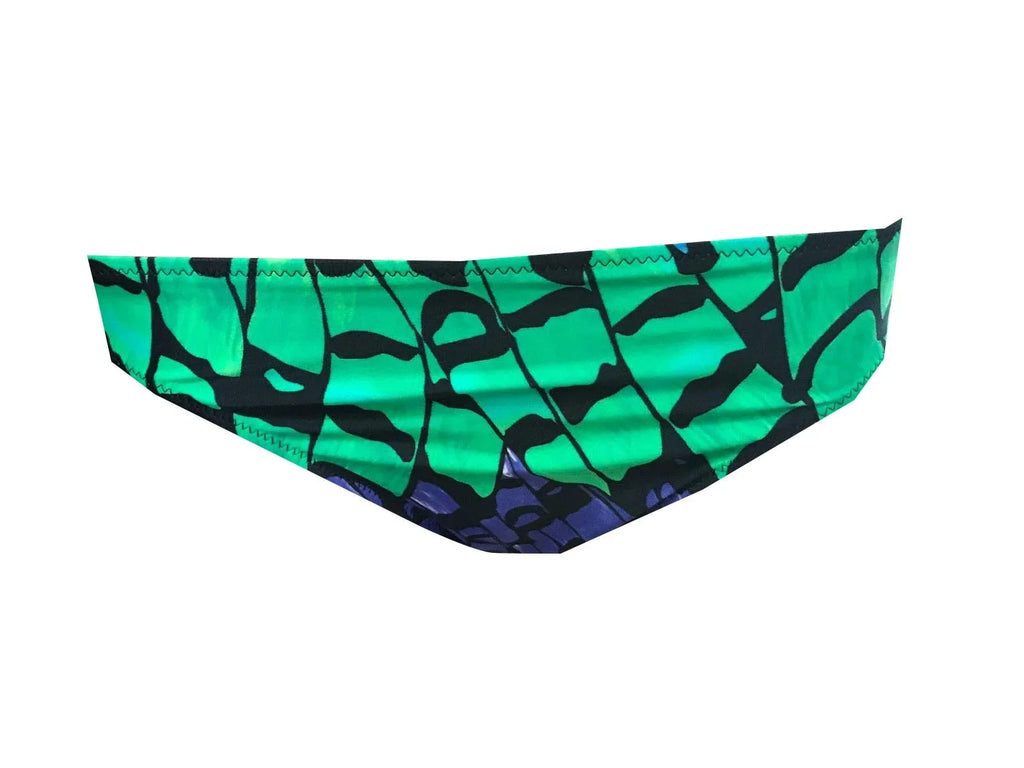 Gottex Swim Suit Multi Color Bikini Bottom ONLY 12EM-P05R Women's Size 6