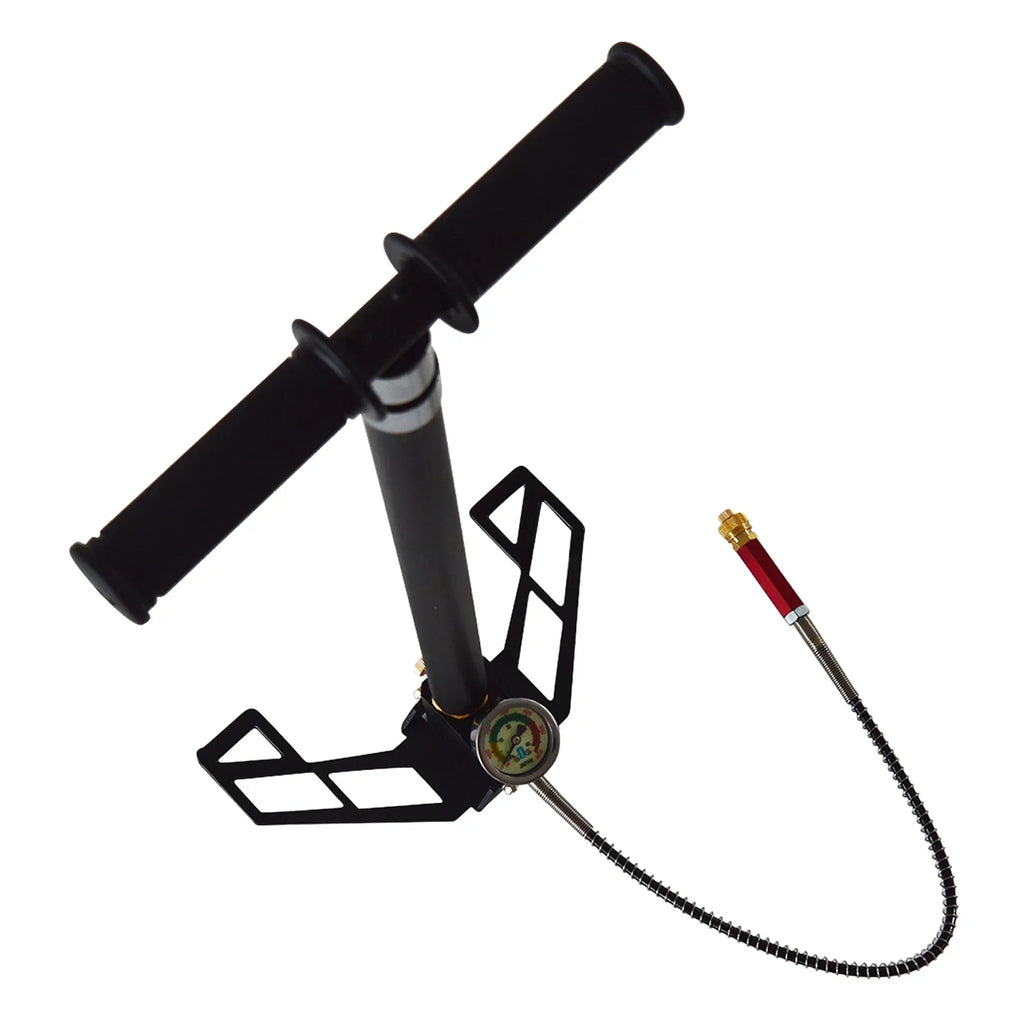 PreAsion 5800PSI Four Stage High Pressure PCP Hand Operated Air pump Inflator Hunting