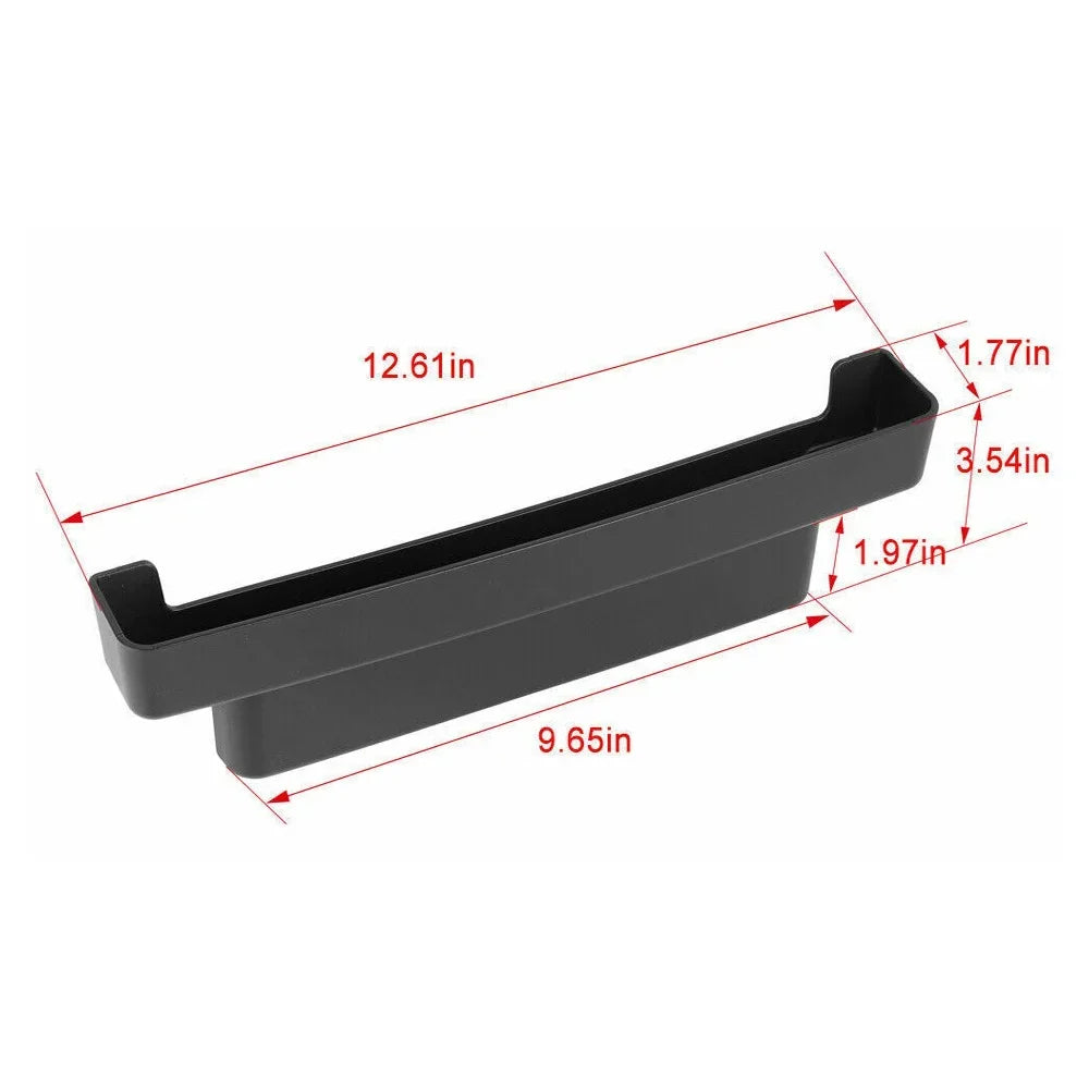 Teledu Co-pilot Handle Storage Box Tray Box Ebony Accessories