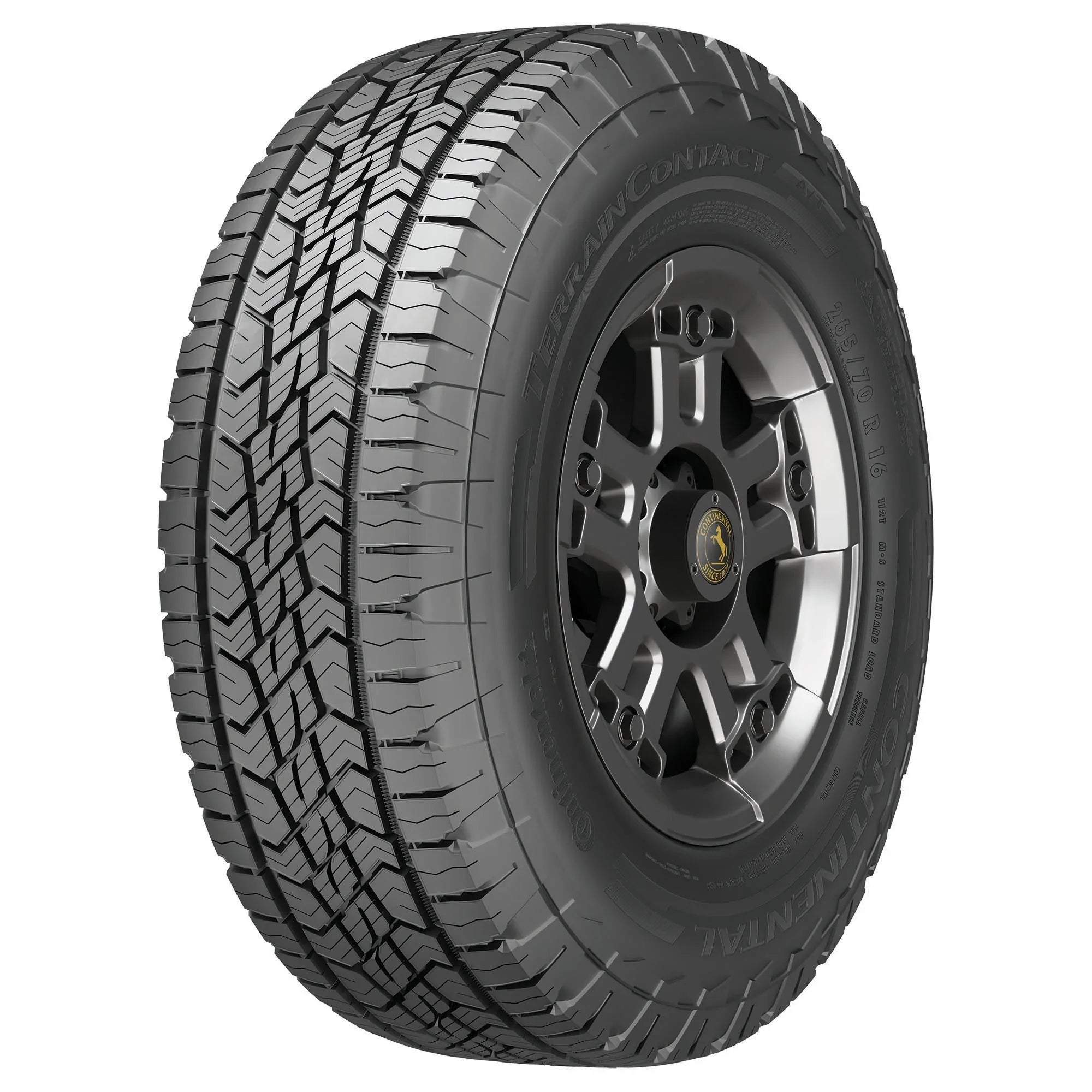 Continental TerrainContact A/T All Terrain LT265/60R20 121/118S E Light Truck Tire