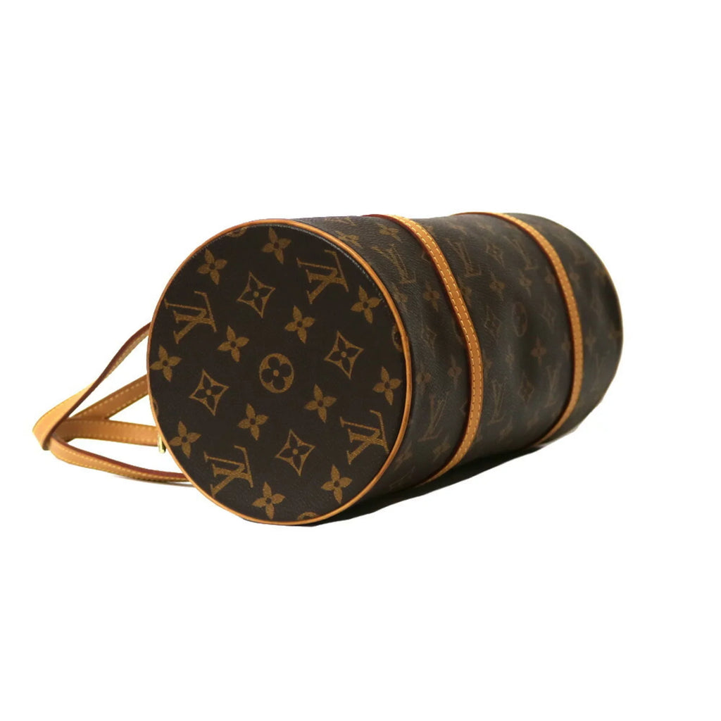Pre-Owned LOUIS VUITTON Shoulder Bag Monogram Papillon 30 M51385 Brown Women's Canvas (Good)