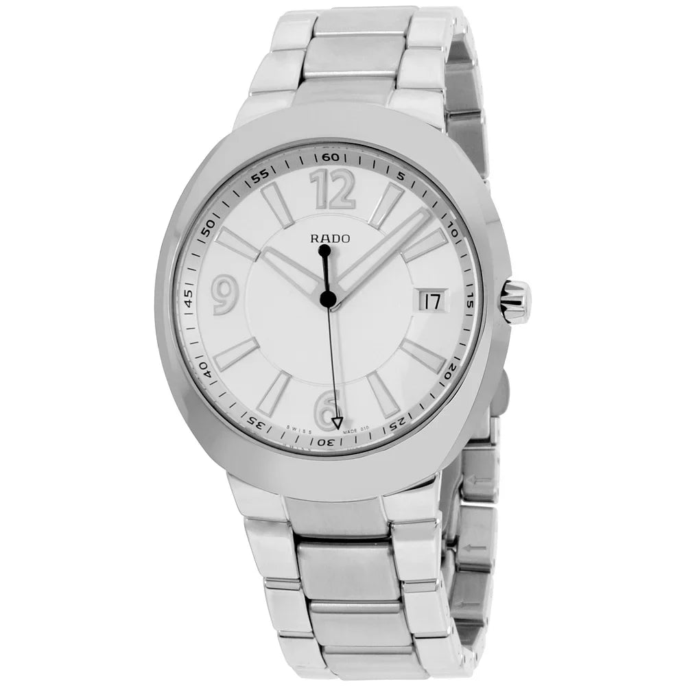 Rado D-Star Silver Dial Stainless Steel Men's Watch R15943103