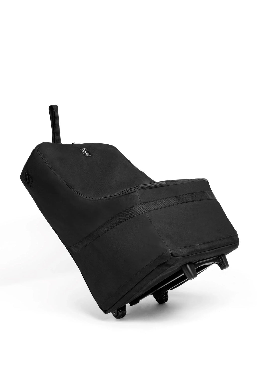 J.L. Childress Wheelie Car Seat Travel Bag and Carrier with Wheels, Dark