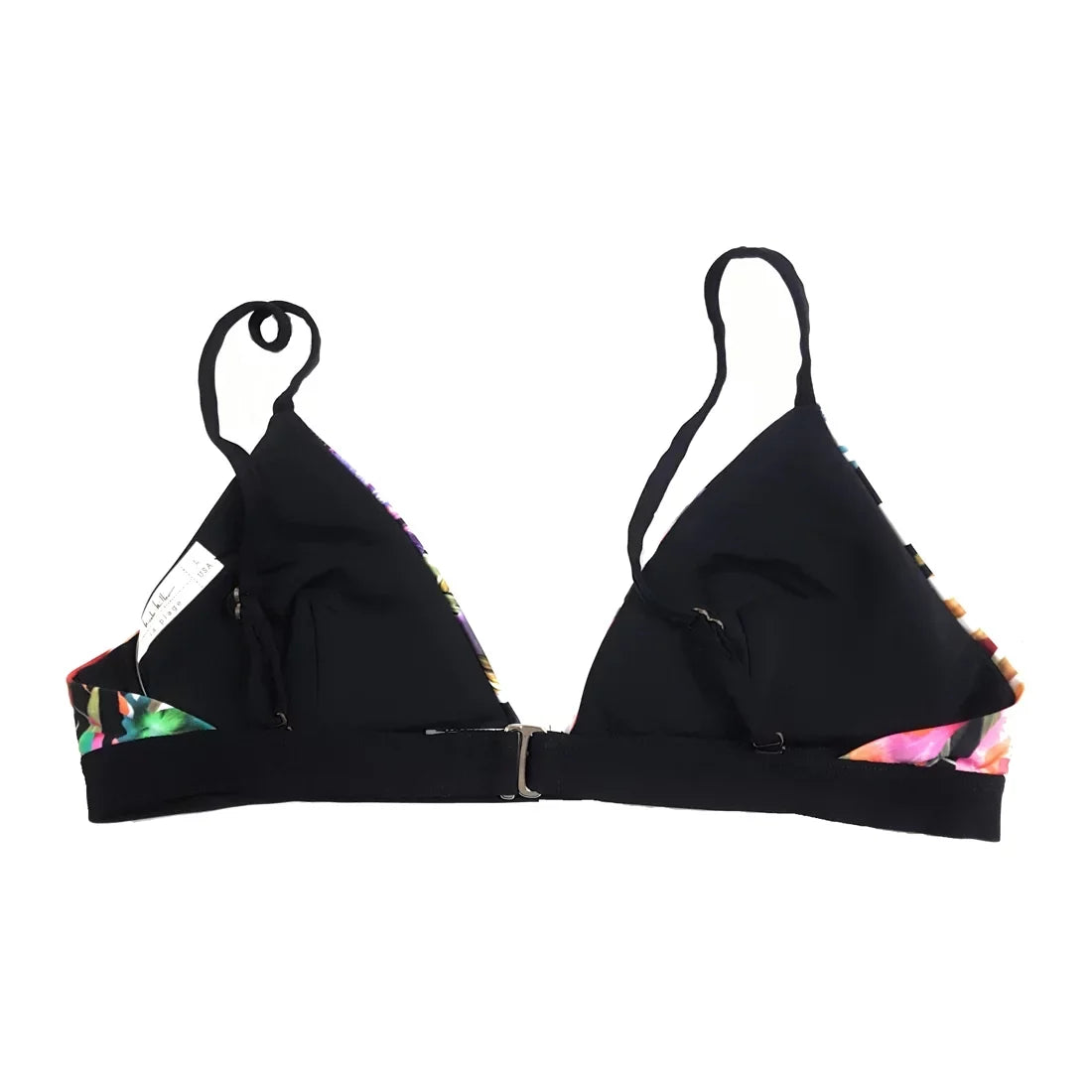 Nicole Miller Triangle Bikini Top, Multi, Large