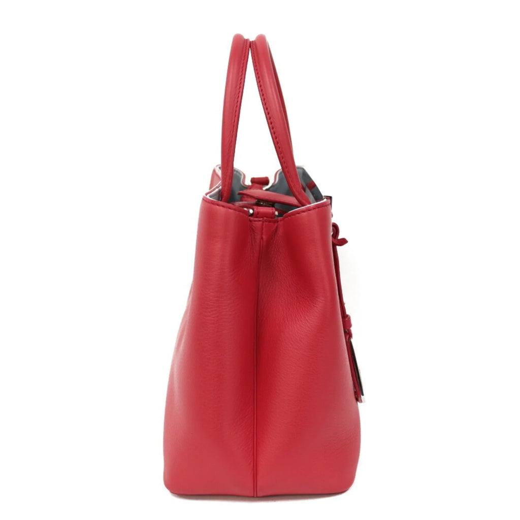 Pre-Owned FENDI Shoulder Bag Handbag Toujour Red Ladies (Fair)
