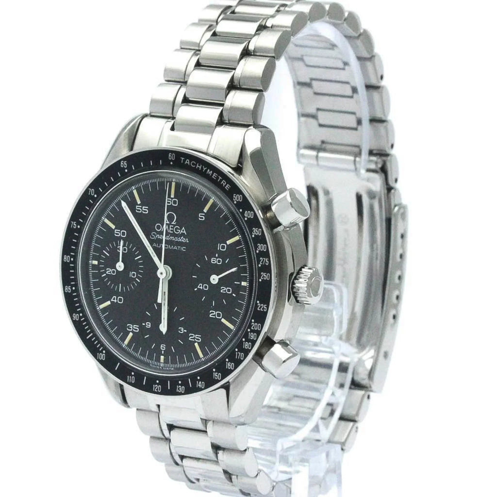 Pre-Owned Polished OMEGA Speedmaster Automatic Steel Mens Watch 3510.50 BF567907 (Good)