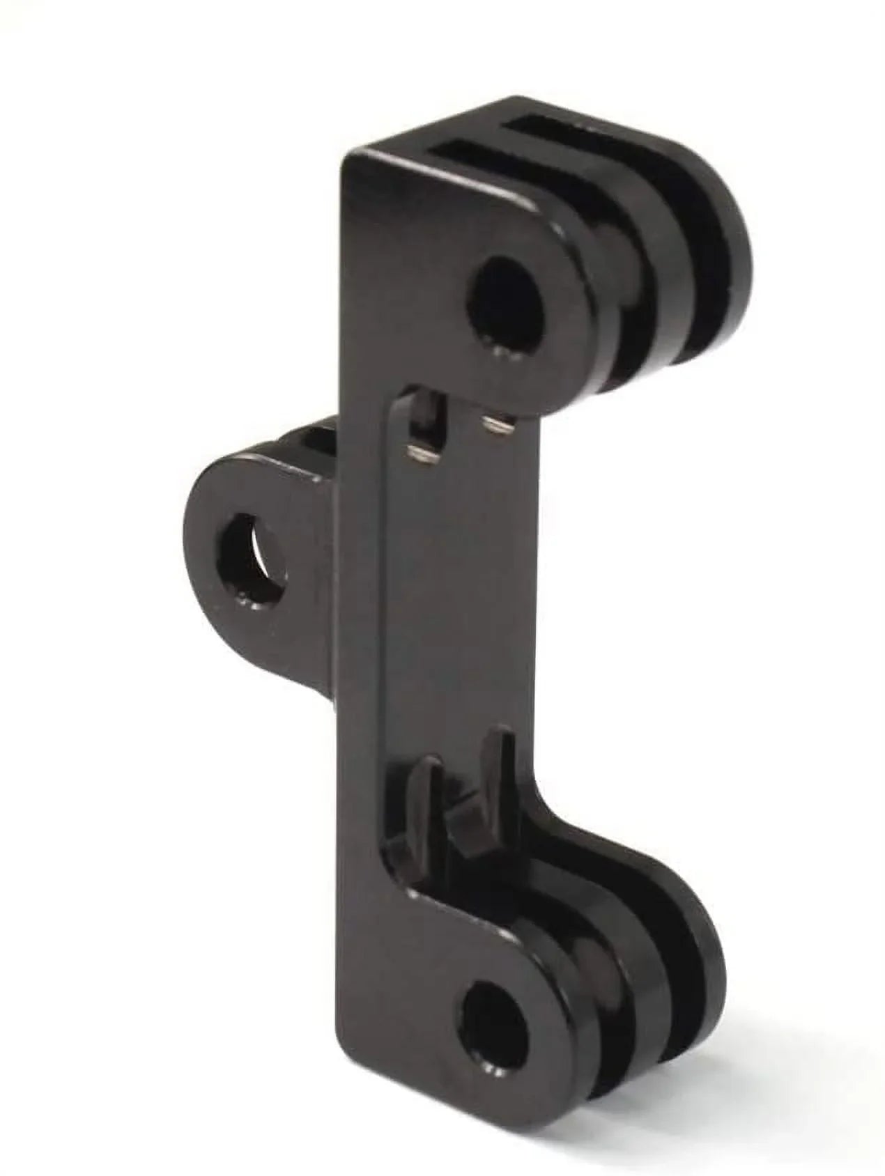 Aluminum Dual Twin Mount Adapter for GoPro Hero 9/8/7/(2018)/6/5/4 Ebony 3+,DJI Osmo Action,AKASO/Campark/YI