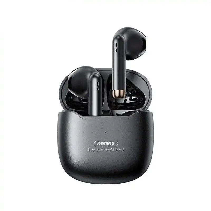 for Xperia 1 III Bluetooth 5.3 Earbuds Stereo Bass, in Ear Noise Cancelling Mic, Earphones IP7 Waterproof Sports, 32H Playtime USB C Mini Charging Case Ear Buds - Jet
