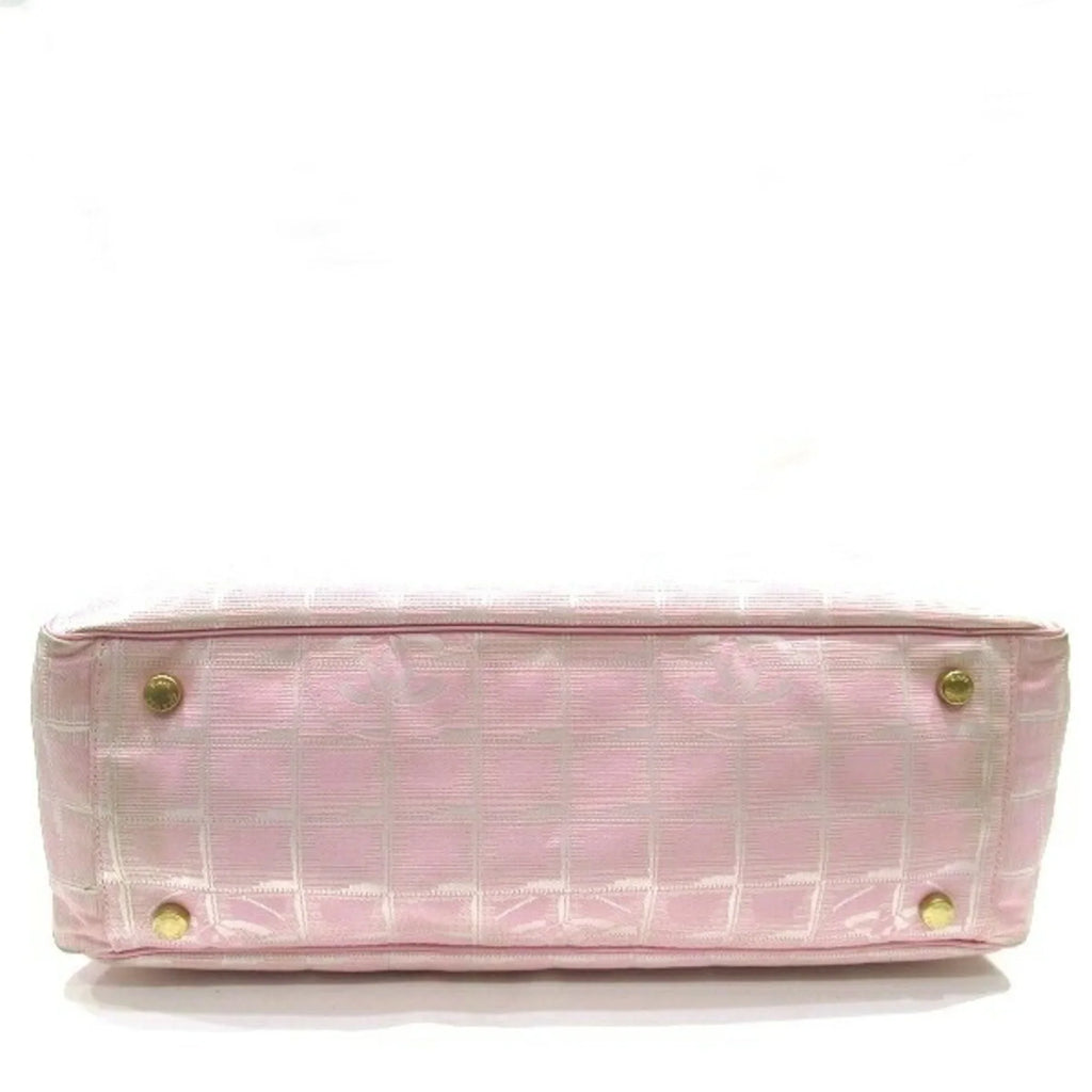 Pre-Owned CHANEL New Travel GM Pink A15825 Bag Tote Women's (Good)