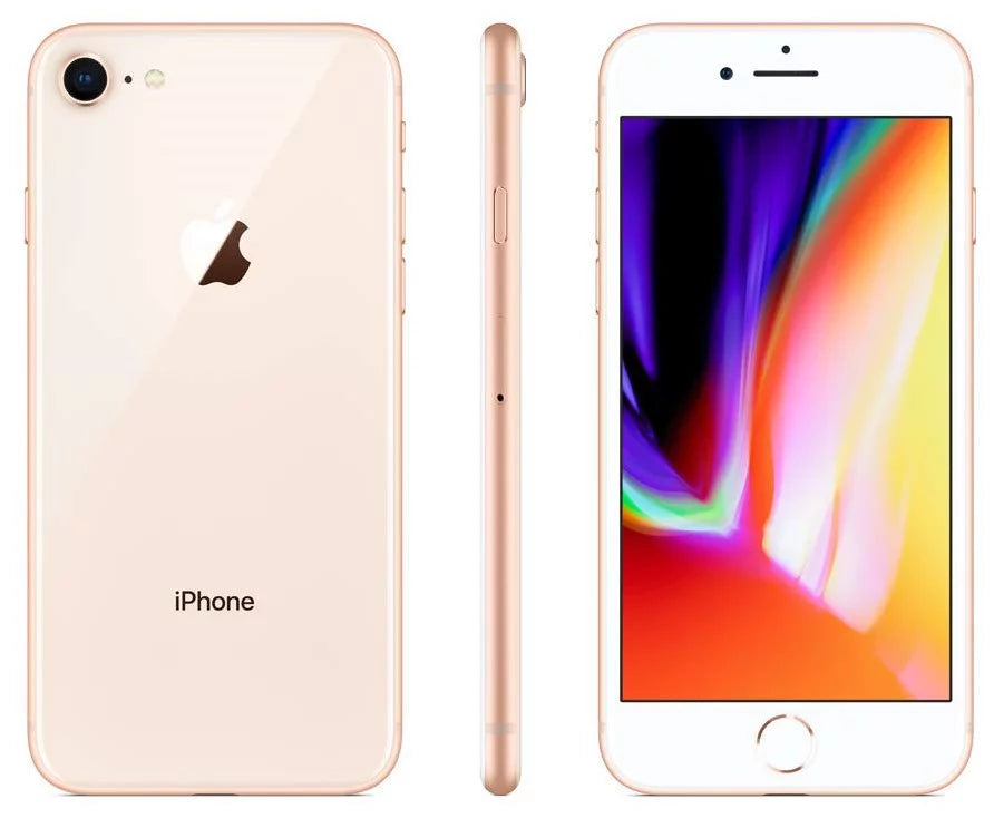 Restored Iphone 8 64GB Sprint Phone w/ 12MP Camera - Rose Gold (Refurbished)