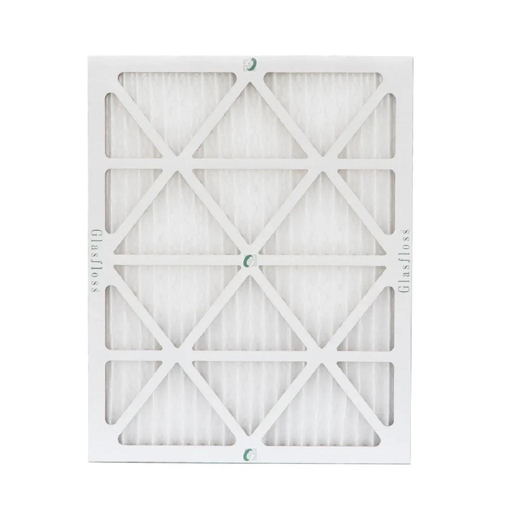 19-7/8 x 21-1/2 x 1 MERV 10 Pleated AC Furnace Air Filters by Glasfloss Industries. ( 8 Pack ) Replacement filters for Carrier, Payne, & Bryant