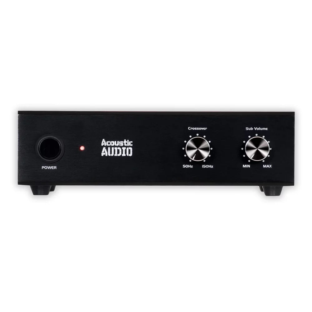 Acoustic Audio HD-S10 Flush Mount Subwoofers with 10" Speaker and Amps 2 Pack