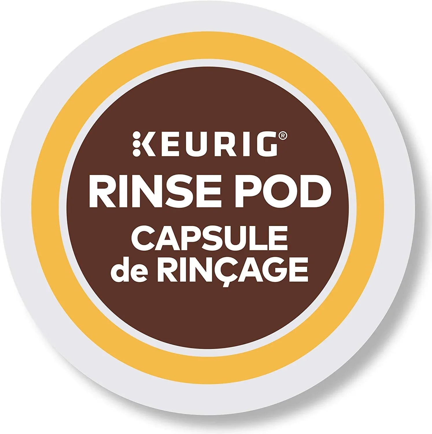 Rinse Pods, Reduces Flavor Carry Over, Compatible with Classic/1.0 & 2.0 K-Cup Pod Coffee Makers, 10 Count (Pack of 6)