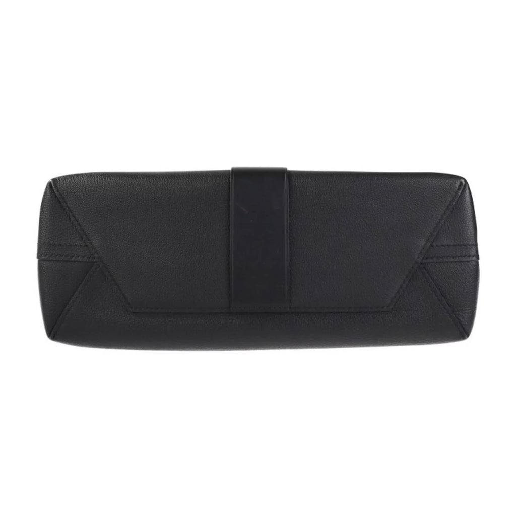 Pre-Owned LOUIS VUITTON Louis Vuitton Verry One Handle Bag Handbag M51989 Leather Monogram Shadow Noir 2WAY Shoulder (Good)