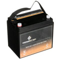Chrome Battery 12V (12 Volts) 35Ah SLA Battery - T6 Terminals for Pride Dynamo / Jazzy / Jet 3 / Jet 7
