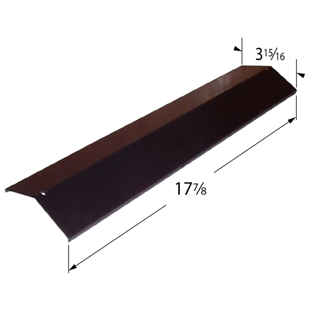17.75" Brown Heat Plate for Brinkmann and Broil Chef Gas Grills