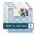 Filti 18x18x1 Air Filter MERV 13 | Pleated Home Air Filter | HVAC AC Furnace Filter MADE IN USA ( 2 Pack)