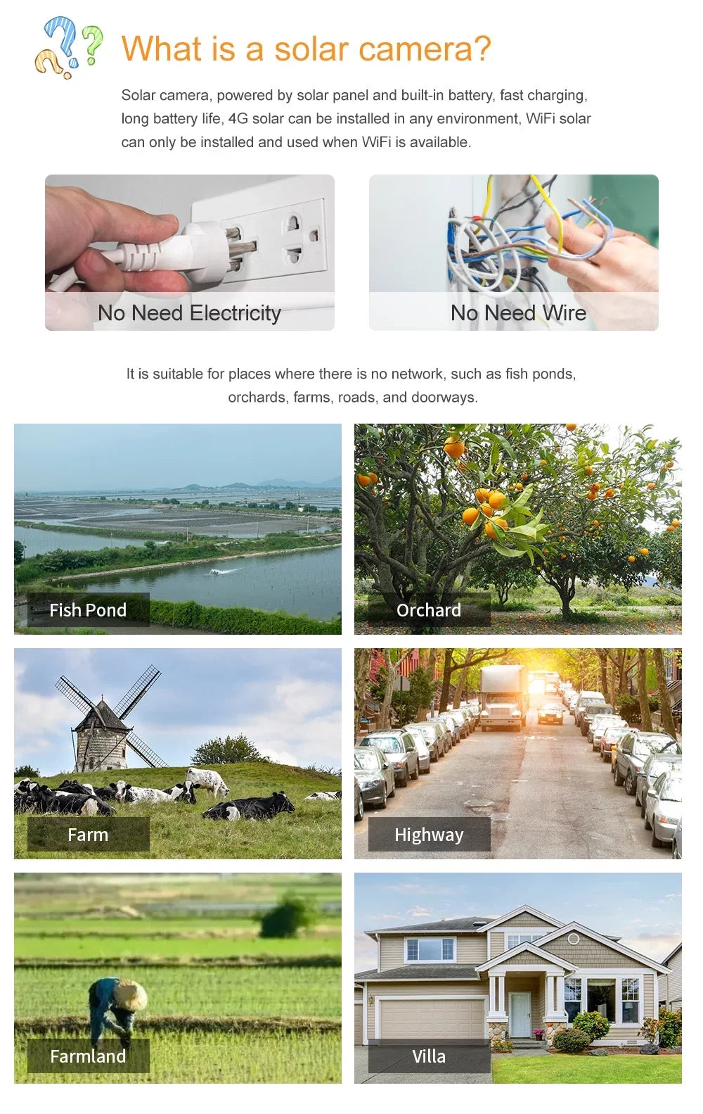 LS VISION 4MP Wifi Wireless Security Camera System Outdoor PTZ Solar Battery Powered Camera