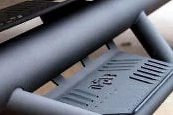N-Fab by RealTruck Podium Stainless Steel Steps | Polished Stainless Steel, Cab Length | t0777Qc-Ss | Compatible with 2007-2021 Tundra Double Cab All Beds, SRW Gas
