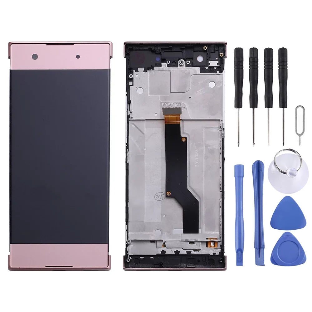 Cellphone Repair Parts OEM LCD Screen for Xperia XA1 G3112 G3116 G3121 Digitizer Full Assembly with Frame