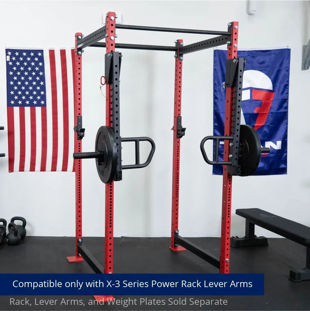 Titan Fitness Adjustable Pin-On Bracket Conversion Kit for T-3 Lever Arms