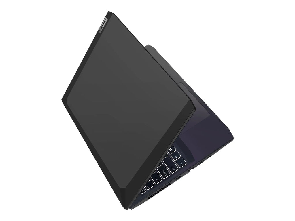 IdeaPad Gaming 3 15ACH6 82K2 - 180-degree hinge design - AMD Ryzen 5 - 5600H / up to 4.2 GHz - Win 10 Home 64-bit - GF RTX 3060 - 8 GB RAM - 512 GB SSD NVMe - 15.6" IPS 1920 x 1080 (Full HD) @ 120 Hz - 802.11a/b/g/n/ac/ax - shadow Jet - kbd
