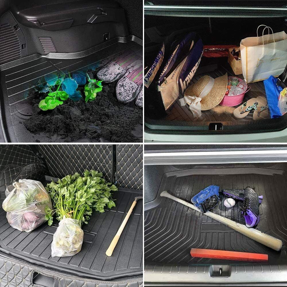 Car Rear Trunk Liner Cargo Mat Carpet for RAV4 2006-2012 Easy to Install
